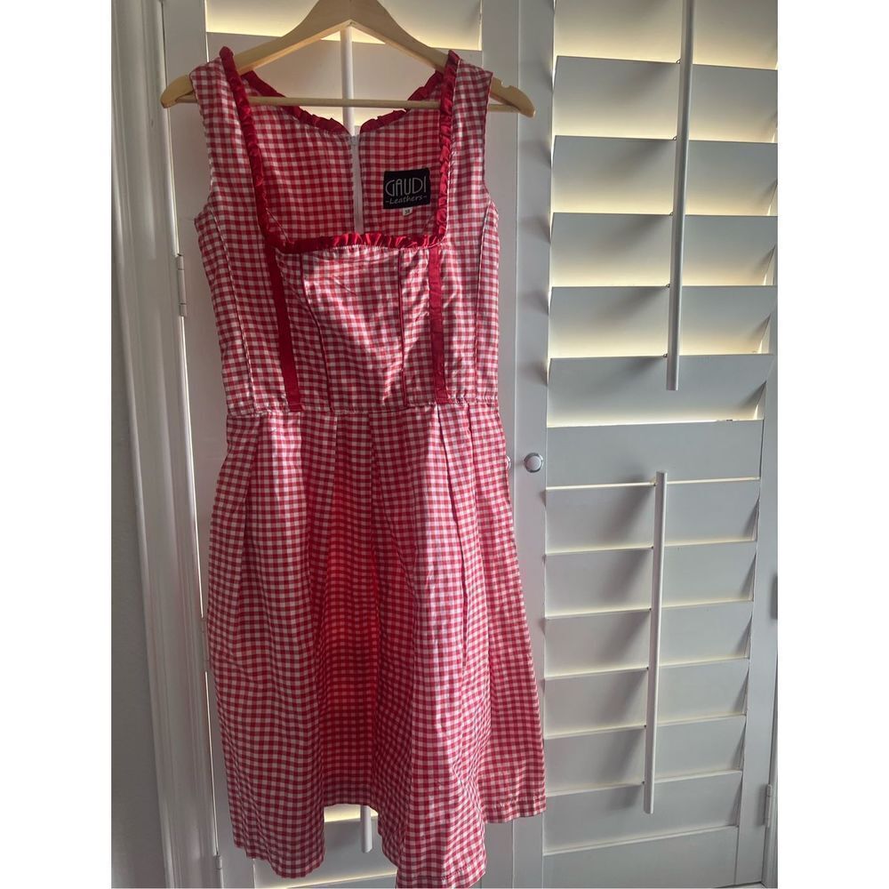 Draft Listingvintage Gaudi Leathers Checkered Dress